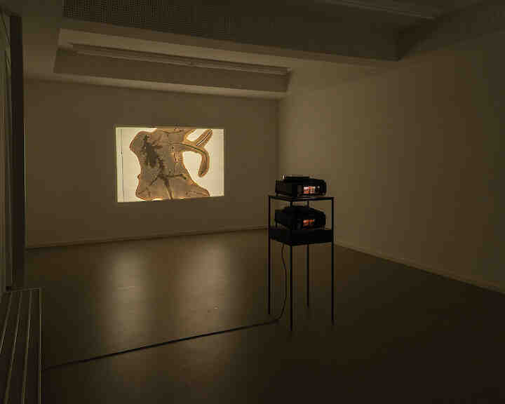  Earth Beamer II, 2022, Installationsansicht © Juan Francisco Rodriguez