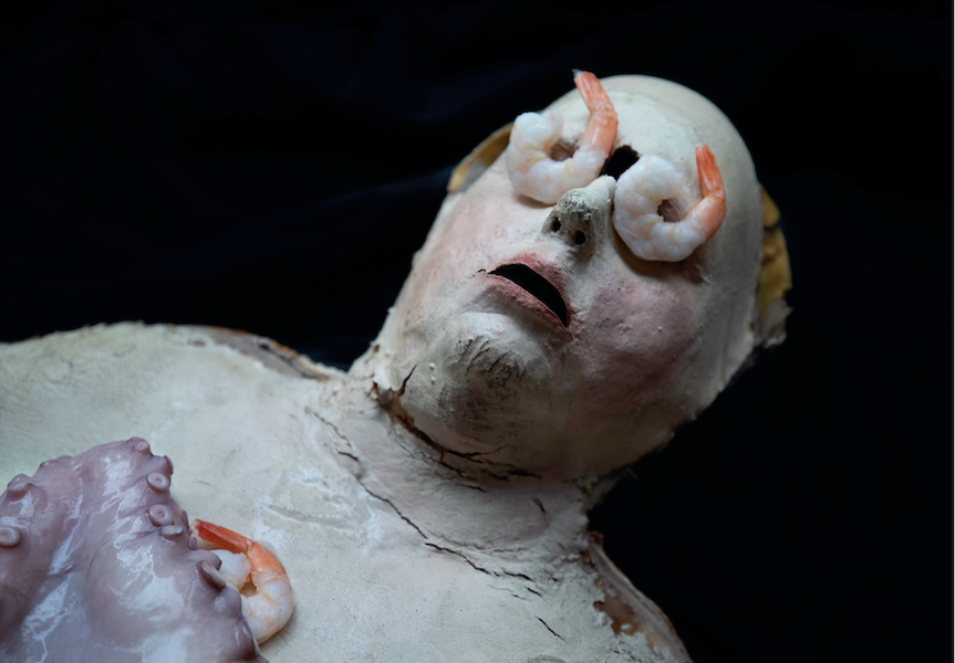 Katarzyna Kozyra: Feast (Octopus Eye), 2021, Archival pigment print, 50 x 75 cm