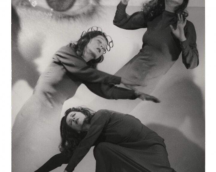  Siegfried Enkelmann, Die Tänzerin Inge Hönisch, Fotomontage aus den 1950er Jahren © VG BildKunst