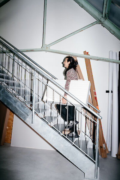 Nathan Pramudiya Ishar im Studio